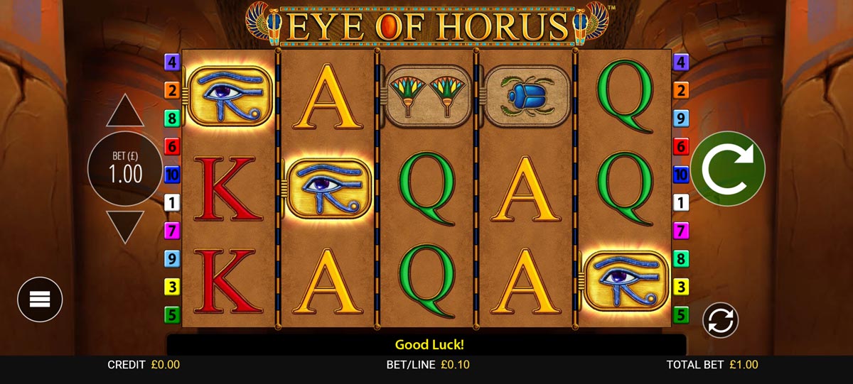 Eye of Horus Slot Review